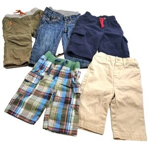 Lot Of 5 Pants Baby Boy 3-6 Months Ralph Lauren Baby Boden Janie and Jack Preppy
